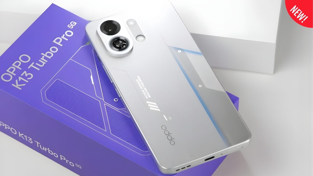 OPPO K13 Turbo Pro 5G Unveiled – Powerful 12GB RAM, 256GB Storage & Next-Gen Performance