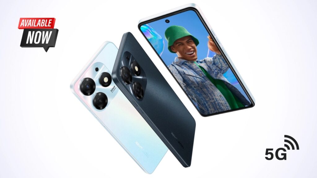 Tecno Spark 10 5G Officially Revealed – 50MP Camera, 8GB Expandable RAM & 5G Performance