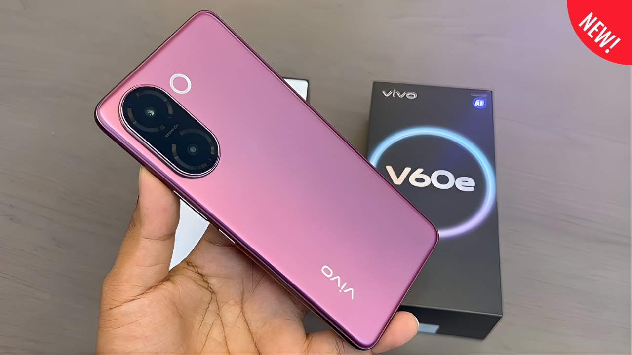 Vivo V60e 5G Officially Launched – 8GB RAM, 256GB Storage & Next-Gen 5G Speed